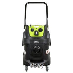 Sealey Wet Dry Vacuum Cleaner Dust-Free Industrial 40L Air/Electric 1600With230V