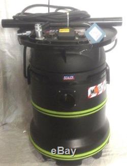 Sealey Wet Dry Vacuum Cleaner Industrial Dust Free Class M Filtration DFS35M (C)