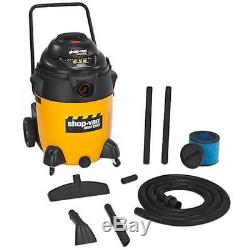 Shop-Vac 24 Gallon 6.5 HP Heavy-Duty Wet / Dry Vacuum Cleaner + Cleaning Tools