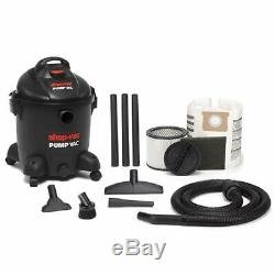 Shop Vac Pump vac Wet and dry vacuum cleaner with built-in water pump