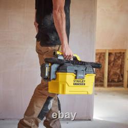 Stanley Fatmax V20 SFMCV002 18v Cordless Wet and Dry Vacuum Cleaner 7.5L 1 x 2ah