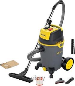 Stanley SXVC25PTDE Wet & Dry Vacuum Cleaner 25L Power Tool Socket Power Tool