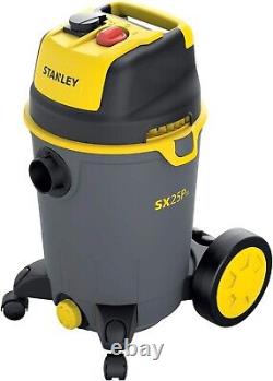 Stanley SXVC25PTDE Wet & Dry Vacuum Cleaner 25L Power Tool Socket Power Tool