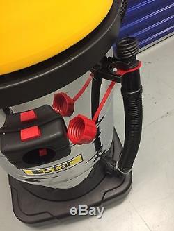 Star602P WET/DRY Industrial vacuum cleaner 80L 2 X Power Twinflo Motor 2400W
