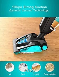 Steam Mop Cleaner, Wet Dry Vacuum Cleaner Kills 99.9% Bacteria with Water Tank