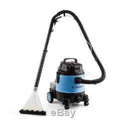 Super Wet/dry Vacuum Cleaner Carpet Cleaning 20 L Shampoo Tank 3 Nozzle Dust Bag