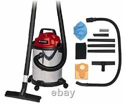 TC-VC 1815 S Wet And Dry Vacuum Cleaner 1250W, 15L Stainless Steel