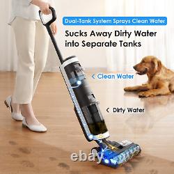 TINECO Cordless Hardwood Vacuum Cleaner Floor One S3 Wet Dry Smart-Control Syst