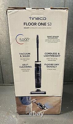Tineco Wet and Dry Vacuum Cleaner, Cordless 3-in-1 Floor Cleaner FLOOR ONE S3