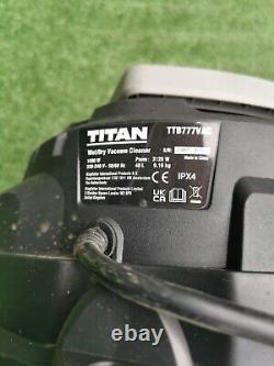 Titan Vacuum Cleaner 40L TTB777VAC Wet & Dry Filter Corded Trade Vac 240V 1500W
