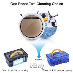 UK ILIFE V5S PRO Intelligent Robotic Vacuum Cleaner Dry Wet Auto Cleaning Robot