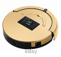 UV Sterilization Intelligent Robot Vacuum Cleaner with Mop for Wet and Dry