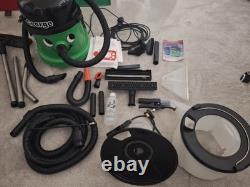 Used Numatic George Wet Dry Carpet Cleaner GVE370 + All Accessories + 4 Bags
