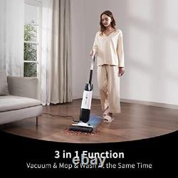 VAL CUCINE Upright Wet Dry Vacuum Cleaner for Hard Floors, Area Rugs, Household