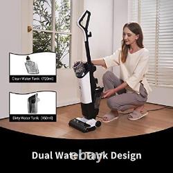 VAL CUCINE Upright Wet Dry Vacuum Cleaner for Hard Floors, Area Rugs, Household