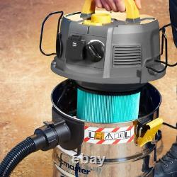 Vacmaster 30L Dust Extractor 1400W L Class Wet & Dry Vacuum Cleaner with PCF