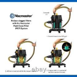 Vacmaster Industrial Dust Extractor PTO Wet & Dry Vacuum Cleaner 30L 240V 1400W