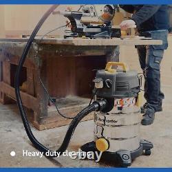 Vacmaster Industrial Dust Extractor PTO Wet & Dry Vacuum Cleaner 30L 240V 1400W