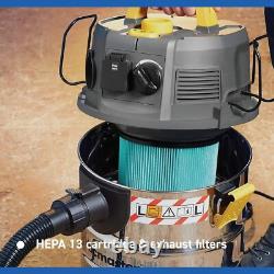 Vacmaster Industrial Dust Extractor PTO Wet & Dry Vacuum Cleaner 30L 240V 1400W