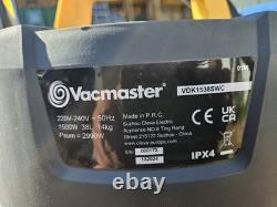 Vacmaster M class Wet and Dry Vacuum Cleaner 38L 1600w 240 volt 1500 W