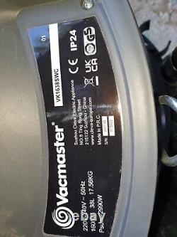 Vacmaster Power 38L Wet and Dry Vacuum Cleaner Silver
