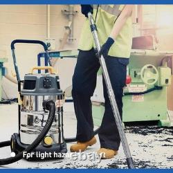 Vacmaster Wet & Dry Vacuum Cleaner 30L. 240V L Class Industrial Dust Extractor