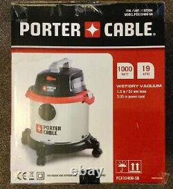 Vacuum Cleaner Wet/Dry 19 Litre by Porter Cable New with original box