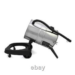 Vacuum Cleaner Wet & Dry Industrial Extra Powerful Stainless Steel 50L Hoover
