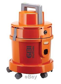 Vax 6131T 3-in-1 Canister Wet/Dry Vacuum Cleaner Carpet Washer 1300 W Orange