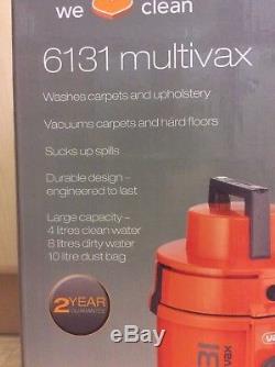 Vax 6131T 3-in-1 Wet and Dry Canister Vacuum Cleaner 1300 W Orange BNIB