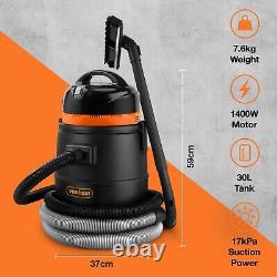 VonHaus Pond Vacuum Cleaner 1400W, Wet and Dry Garden Fish Pond Vac, 30L Tank