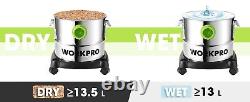 WORKPRO 1200W 20L Wet and Dry Vacuum Cleaner with HEPA, 3-in-1 Blower Function