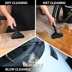 WORKPRO Wet and Dry Vacuum Cleaner 1200W, 3-in-1 10L with Blow Fuction for Home