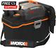WORX WX031.9 18V (20V MAX) Cordless Compact Wet/Dry Vacuum Cleaner, Black