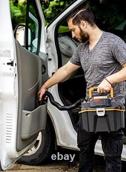 WX031.9 18V (20V MAX) Cordless Compact Wet/Dry Vacuum Cleaner, Black