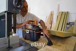 WX031.9 18V (20V MAX) Cordless Compact Wet/Dry Vacuum Cleaner, Black