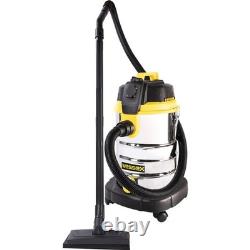 Wessex 30L Wet Dry Vacuum Cleaner Power Take Off Workshop Extractor Professional
