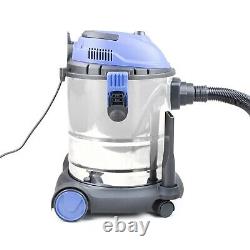 Wet And Dry Vacuum Cleaner Hoover 25L 16kpa Blower Vac 1200W Workshop 3 In 1