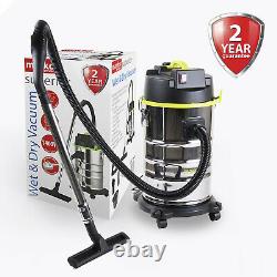 Wet And Dry Vacuum Cleaner Hoover Industrial 30l 1400w 2 Function Blow Robust