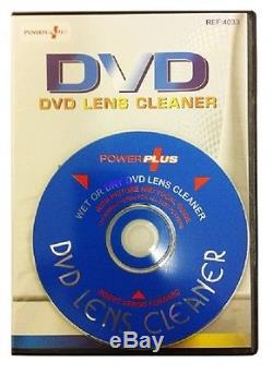 Wet/Dry CD/DVD Player Optical Lens Cleaner Also For PS3 PS2 Wii XBOX 360