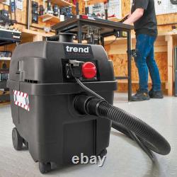 Wet Dry Dust Extractor M-Class 230V Cleaner Vacuum 27L Capacity T35A Trend Tools