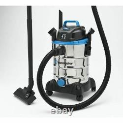 Wet Dry Stainless Steel Vac 6 Gallon Shop Vacuum Cleaner Portable 3.0 HP Blower