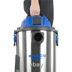 Wet & Dry Vac Industrial Vacuum Cleaner 30L Blower 1400W Front socket