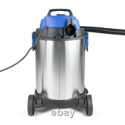 Wet & Dry Vac Industrial Vacuum Cleaner 30L Blower 1400W Front socket