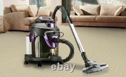 Wet & Dry Vacuum Carpet Washer 1600W Multifunction Cleaner & Shampoo 5L