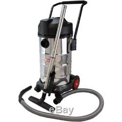 Wet Dry Vacuum Cleaner 10-Gallon Industrial Vac Cleaning Tool HEPA Filter Wheels