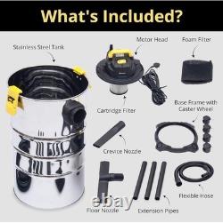 Wet & Dry Vacuum Cleaner 30L with Push Clean Filter 240V L Class Industrial Dust