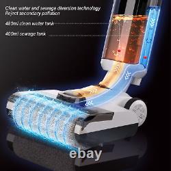 Wet Dry Vacuum Cleaner Full Automatic Self Cleaning LED Screen For Hard Floor SD