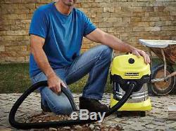 Wet Dry Vacuum Cleaner Karcher WD4 20 Litre Container Filter Cassette System