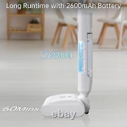 Wet Dry Vacuum Cleaner Mop Cordless, Upgraded Electric Mop, Quiet